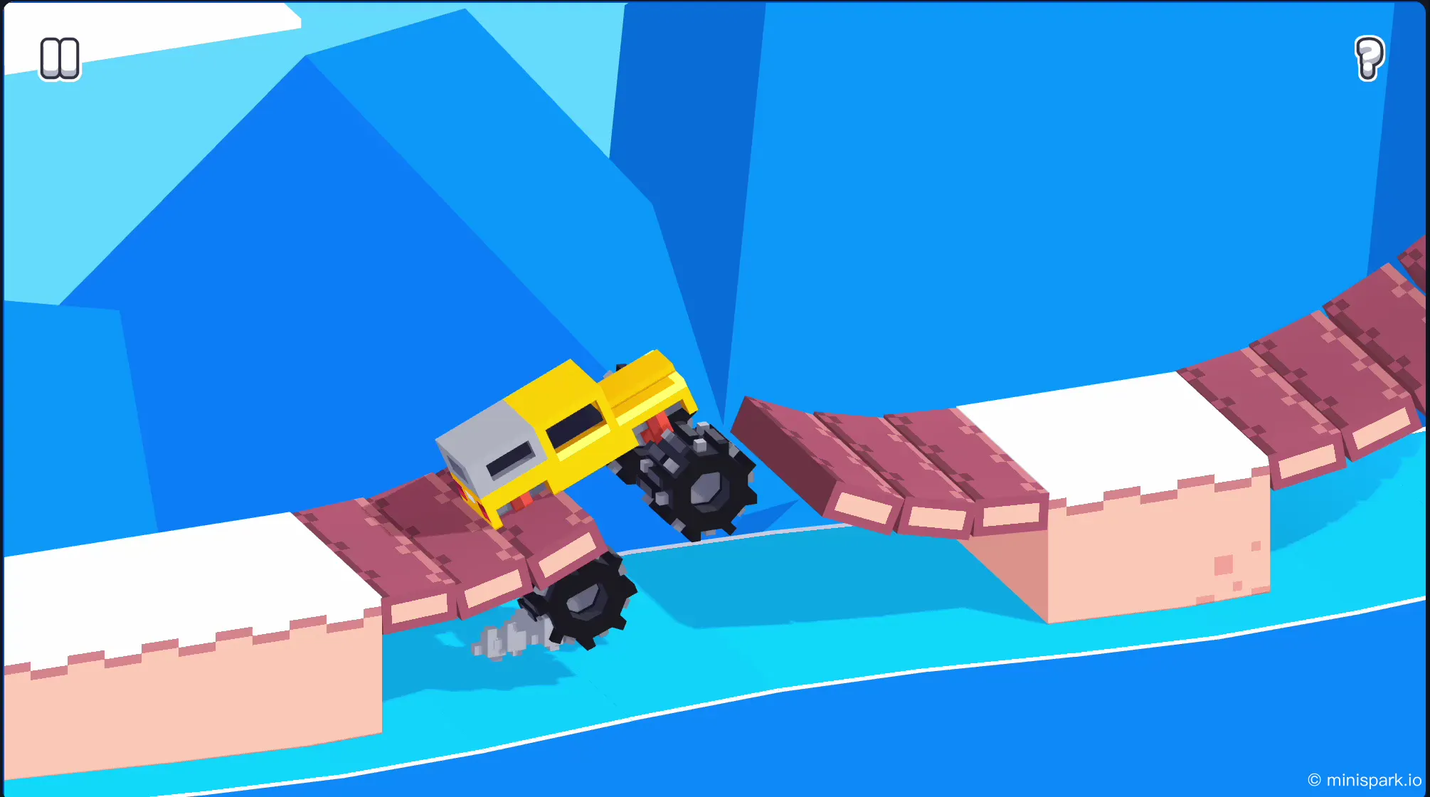 Physics-based comedy moments showing vehicle failures