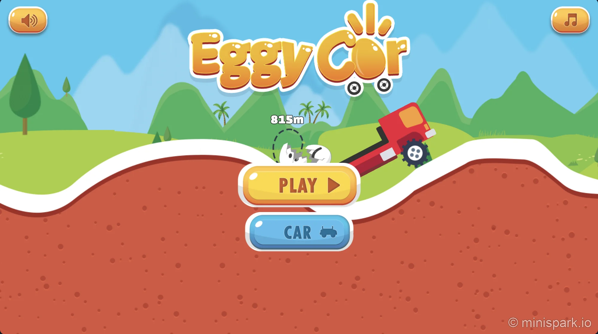 High score achievement of 815 meters